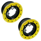 Dwt Rok'n Front Yellow Beadlock Rims Wheels 10" 10X5 4+1 4/156 Raptor 250 New. Price: $319.95.