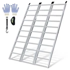 6.4 Ft 4.5 Aluminum Loading Rampstri-fold 1800LBS Max For Truck Atv New. Price: $189.99.