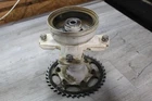 1986-1987 Honda TR200 Fat Cat Rear Back Wheel Rim Hub 42605-HB7-000 Used. Price: $157.45.