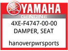 Yamaha Oem Part 4XE-F4747-00-00 Damper, Seat New. Price: $12.49.