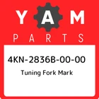 4KN-2836B-00-00 Yamaha Tuning Fork Mark 4KN2836B0000, New Genuine Oem Part. Price: $31.54.