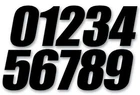 Dcor Individual Numbers 6IN. NO.9 Black Motorcycle Atv/utv Dirt Bike 45-26-9 New. Price: $17.94.