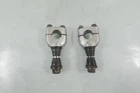 1985-1989 CR500 CR250 CR125 Honda Oem Steering Handlebar Holder Mount Ass'y Set Used. Price: $49.97.
