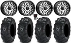 Msa Machined Brute 14" Utv Wheels 28" Mud Lite Ii Tires Pioneer 1000 / Talon New. Price: $1260.46.