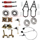 Front Upper Lower A-arm Suspension Swingarm Shock Kit Tie Rod End Go Kart Atv New. Price: $175.78.