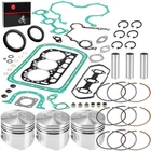 Engine Complete Rebuild Kit W/ Pistons & Ring For Kawasaki 3010 4010 Mule Diesel New. Price: $128.98.