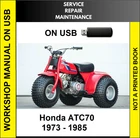 Honda 1979 1980 1981 1982 1983 1984 Service Repair Shop Manual Usb New. Price: $23.99.