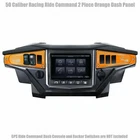 Billet Ride Command 6 Switch Dash Panel Bezels Polaris Rzr XP1000 Turbo Orange New. Price: $149.99.