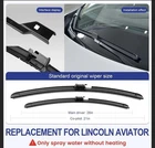 Emithsun 26"+21" Sprayer Blades Automotive Front Windshield Wipers New. Price: $20.00.