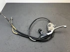 #1 1989-99 Kawasaki KLF220 Bayou Front Brake Cable Splitter Case Lever Perch Used. Price: $69.90.
