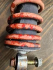 1987 Honda Fourtrax TRX250X #2 Front Left Shock 51400-HC0-004 Used. Price: $15.00.