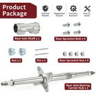 Rear Axle Shaft W/ Bearing Carrier Hub For Honda TRX400EX Sportrax 1999-2008 New. Price: $110.99.