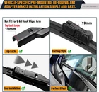 Autoboo 28"+18" Windshield Wipers Replacement For Tesla Model 2012-2020 New. Price: $53.45.