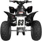 Maier Mfg Rear Number Plate - White Atv/utv 509911 M50991W New. Price: $18.66.