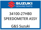 Suzuki Oem Part 34100-27HB0 Speedometer Assy New. Price: $171.81.