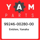 99246-00280-00 Yamaha Emblem, 992460028000, New Genuine Oem Part. Price: $23.27.