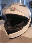 Agv K3 Helmet Mono White Size Xl With Lexin G2P Pre-owned. Price: $225.00.