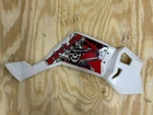 07-14 Polaris Outlaw 90 Right Side Cover Fairing Plastic Middle White Panel Used. Price: $84.95.