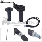7/8" Motorcycle Twist Throttle Handle Grip With Cable 50-250CC Atv Motocross New. Price: $13.95.