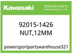 Kawasaki Oem Part 92015-1426 NUT,12MM New. Price: $7.56.