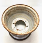 1987 Kawasaki Bayou 300 Rear Wheel 41025-1129-F2 Used. Price: $49.50.