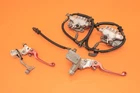 2005 04-14 TRX450R Front Brake Asv Caliper Bracket Hose Master Cylinder Used. Price: $249.99.