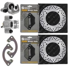 Niche Front Brake Rotor Caliper Pad Set For Polaris Sportsman 550 850 1911458 New. Price: $128.95.