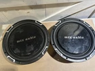 (2) Mtx Audio TT6512-04 Thunder Round Series Inch Subwoofer 400W Works Great Used. Price: $180.00.