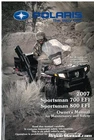 2007 Polaris Sportsman 700 Efi And 800 Owners Manual : 9920374 New. Price: $44.24.