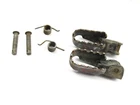 1981 Yamaha IT125H 3R9 - Footrest Footpeg Left Right Spring Pin Used. Price: $22.03.