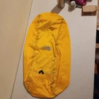 The North Face Waterproof Yellow Backpack Cover Rain Snow Camp Hike 28IN 17IN Pre-owned. Price: $20.00.