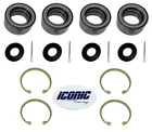 Hd Both Front Rear Wheel Bearing Kits For Polaris Rzr Xp Turbo All Models New. Price: $159.96.