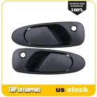 For 92-95 Honda Civic Door Handles 2PCS Front Right + Left Exterior Black Outer New. Price: $17.29.
