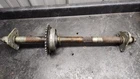 Honda Fourtrax Trx 70 Rear Axle, Hubs, Damper Oem Used. Price: $249.95.