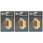 Brake Pad Set For Arctic Cat 1436-420 Front Left Right Rear Ceramic Pack New. Price: $33.95.