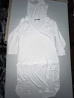 The North Face Cover-up Women's Small Cream Hooded Drawstring Zip Pocket Pre-owned. Price: $5.40.