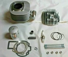 New Suzuki LT80 Quadsport Complete Top End Rebuild Kit Cylinder Head Piston. Price: $97.50.