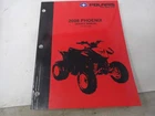 2008 Polaris Phoenix Service Manual Pn 9921499 Used. Price: $21.00.
