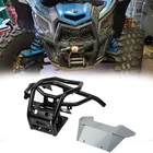 Heavy Duty Front Bumper Guard W/ Plate For 2017-2026 Can Am X3 Max Turbo New. Price: $189.99.