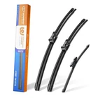 26"+22" Windshield Wiper Blades With 11" Rear Replacement For Vw New. Price: $28.91.