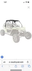 Arctic Wildcat Soft Top Roof Back Panel New Oem# 1436-732 #notrg. Price: $101.99.