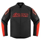 Icon Hooligan Ce Adult Mens Red Motorcycle Street Racing Sport Jacket New. Price: $150.00.
