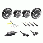 Metra JP-707RGBKT Chasing Halo Led 7" Headlights 4" Fog Controller Jeep New. Price: $284.95.