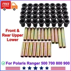 Front & Rear Upper Lower Arm Shaft Bushings For Polaris Ranger 500 700 800 900 New. Price: $52.14.