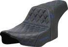 Saddlemen Sdc Performance Gripper Seat Blue Stitch #SC-82307D1 Harley Davidson New. Price: $625.00.