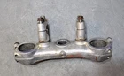 Honda CR250R CR125R CR500R Upper Triple Clamps Fork Handlebar 1985 Used. Price: $28.00.