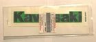 Kawasaki Oem Gas Tank Shroud Decal '05 KLX110 KX65 '08-09 KLX140 # 56052-0431 New. Price: $29.50.